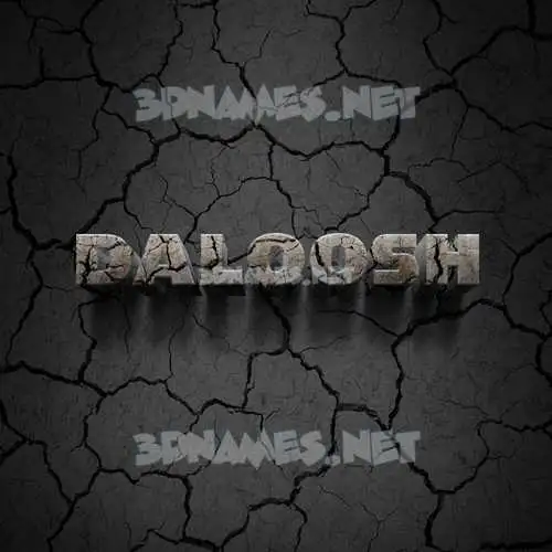 daloosh in Cracked Stone style - 3D name wallpaper daloosh in Cracked Stone style - 3D name wallpaper