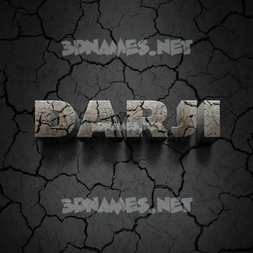 darji in Cracked Stone style - 3D name wallpaper darji in Cracked Stone style - 3D name wallpaper