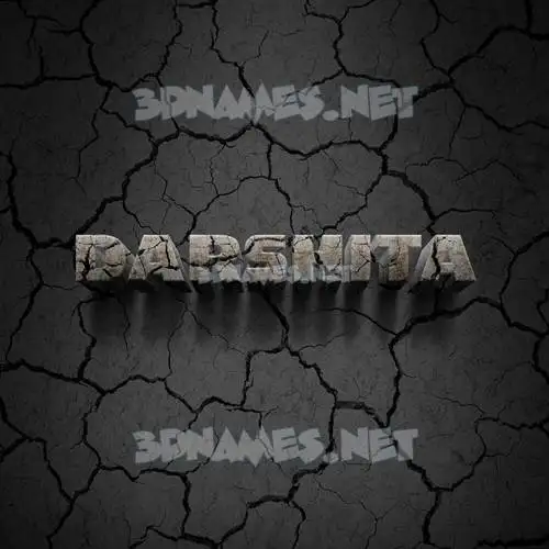 darshita in Cracked Stone style - 3D name wallpaper darshita in Cracked Stone style - 3D name wallpaper
