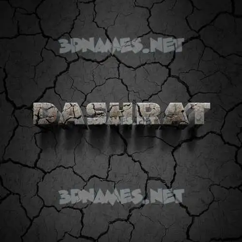 dashrat in Cracked Stone style - 3D name wallpaper dashrat in Cracked Stone style - 3D name wallpaper