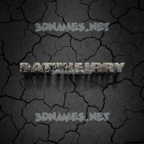 dattheirry in Cracked Stone style - 3D name wallpaper dattheirry in Cracked Stone style - 3D name wallpaper