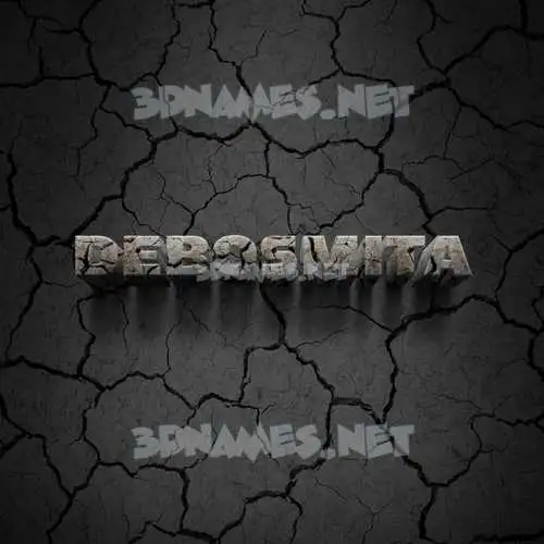 debosmita in Cracked Stone style - 3D name wallpaper debosmita in Cracked Stone style - 3D name wallpaper
