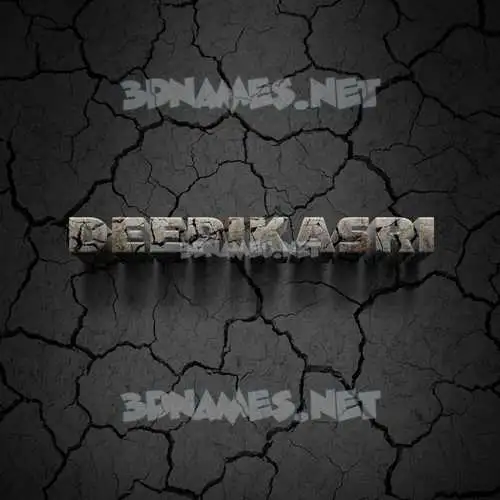 deepikasri in Cracked Stone style - 3D name wallpaper deepikasri in Cracked Stone style - 3D name wallpaper