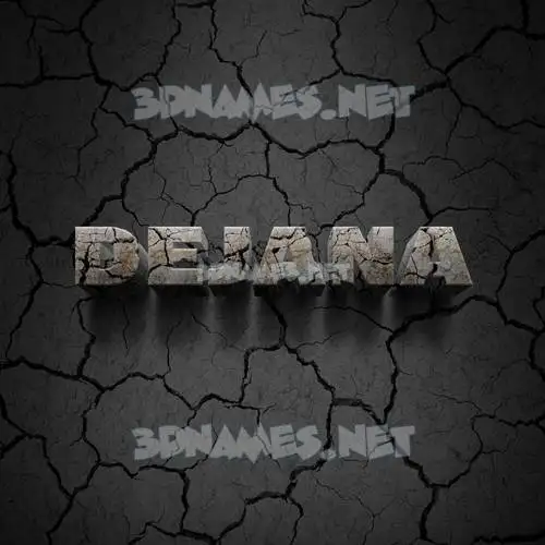 dejana in Cracked Stone style - 3D name wallpaper dejana in Cracked Stone style - 3D name wallpaper