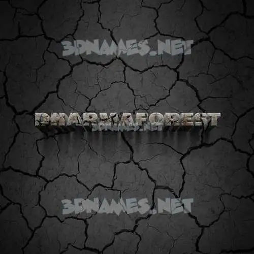 dharmaforest in Cracked Stone style - 3D name wallpaper dharmaforest in Cracked Stone style - 3D name wallpaper
