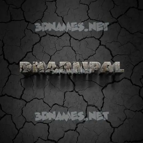 dharmpal in Cracked Stone style - 3D name wallpaper dharmpal in Cracked Stone style - 3D name wallpaper