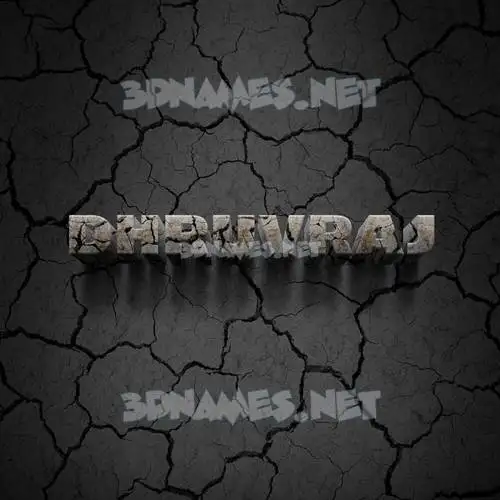 dhruvraj in Cracked Stone style - 3D name wallpaper dhruvraj in Cracked Stone style - 3D name wallpaper