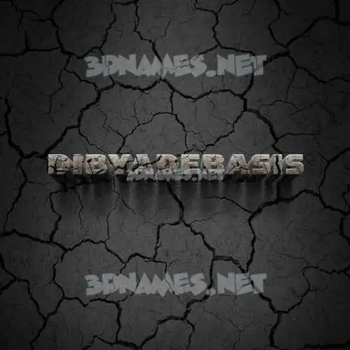 dibyadebasis in Cracked Stone style - 3D name wallpaper dibyadebasis in Cracked Stone style - 3D name wallpaper
