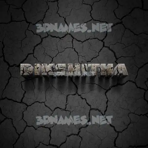 dikshitha in Cracked Stone style - 3D name wallpaper dikshitha in Cracked Stone style - 3D name wallpaper