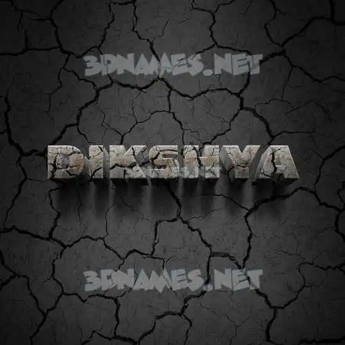 dikshya in Cracked Stone style - 3D name wallpaper dikshya in Cracked Stone style - 3D name wallpaper
