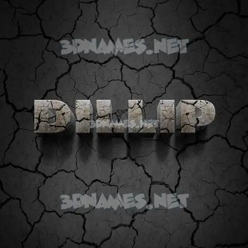 dillip in Cracked Stone style - 3D name wallpaper dillip in Cracked Stone style - 3D name wallpaper