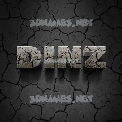 dinz in Cracked Stone style - 3D name wallpaper dinz in Cracked Stone style - 3D name wallpaper