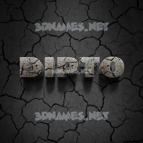 dipto in Cracked Stone style - 3D name wallpaper dipto in Cracked Stone style - 3D name wallpaper