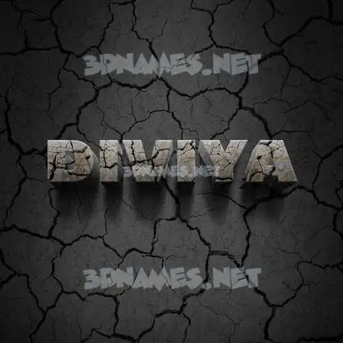 diviya in Cracked Stone style - 3D name wallpaper diviya in Cracked Stone style - 3D name wallpaper