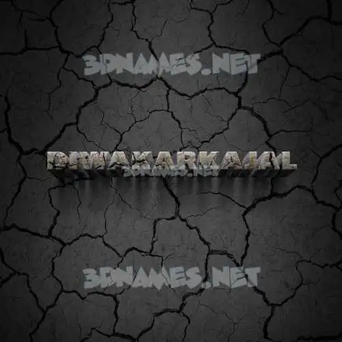 diwakarkajal in Cracked Stone style - 3D name wallpaper diwakarkajal in Cracked Stone style - 3D name wallpaper