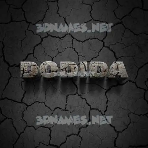 dodida in Cracked Stone style - 3D name wallpaper dodida in Cracked Stone style - 3D name wallpaper