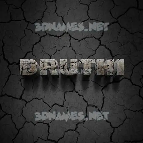 druthi in Cracked Stone style - 3D name wallpaper druthi in Cracked Stone style - 3D name wallpaper