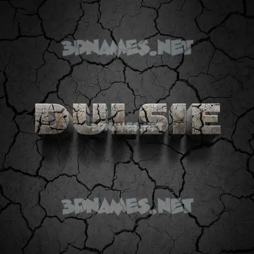 dulsie in Cracked Stone style - 3D name wallpaper dulsie in Cracked Stone style - 3D name wallpaper