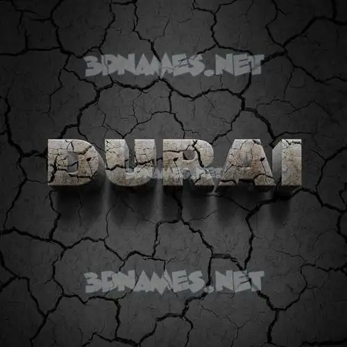 durai in Cracked Stone style - 3D name wallpaper durai in Cracked Stone style - 3D name wallpaper