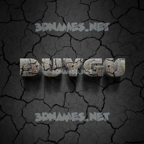 duygu in Cracked Stone style - 3D name wallpaper duygu in Cracked Stone style - 3D name wallpaper