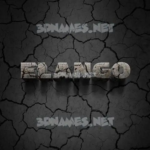 elango in Cracked Stone style - 3D name wallpaper elango in Cracked Stone style - 3D name wallpaper