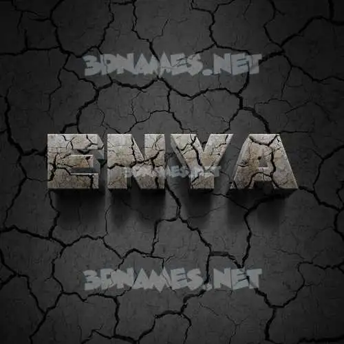 enya in Cracked Stone style - 3D name wallpaper enya in Cracked Stone style - 3D name wallpaper