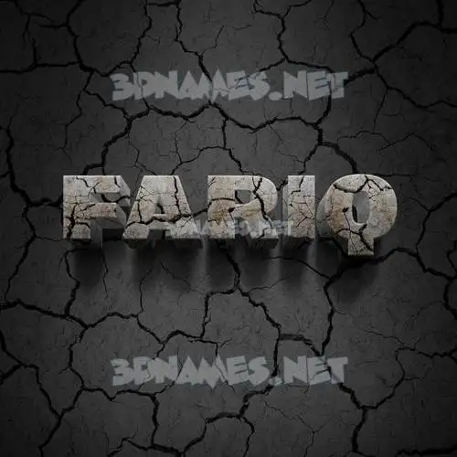 fariq in Cracked Stone style - 3D name wallpaper fariq in Cracked Stone style - 3D name wallpaper