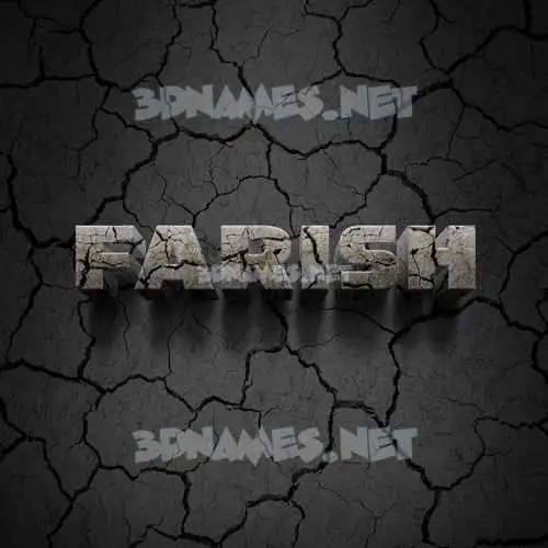 farish in Cracked Stone style - 3D name wallpaper farish in Cracked Stone style - 3D name wallpaper