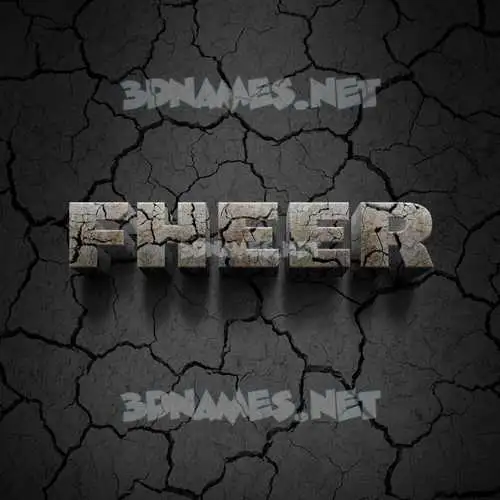 fheer in Cracked Stone style - 3D name wallpaper fheer in Cracked Stone style - 3D name wallpaper