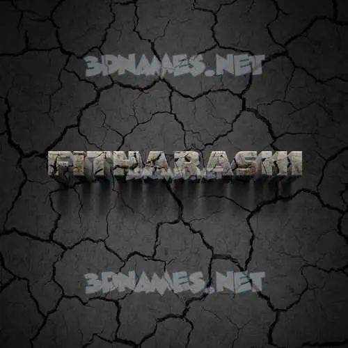 fitharashi in Cracked Stone style - 3D name wallpaper fitharashi in Cracked Stone style - 3D name wallpaper