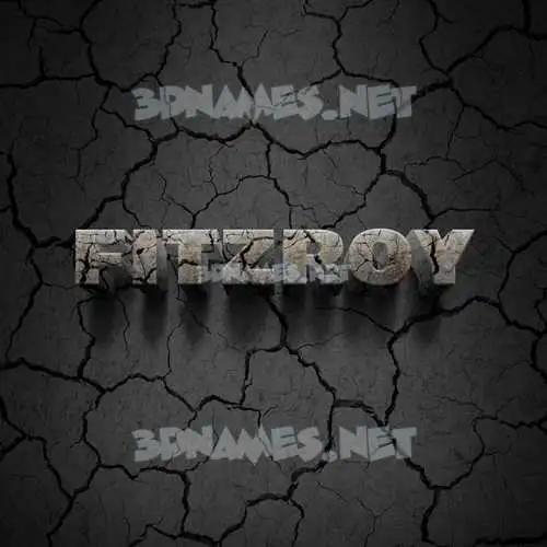 fitzroy in Cracked Stone style - 3D name wallpaper fitzroy in Cracked Stone style - 3D name wallpaper