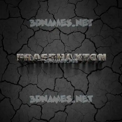 frasrhaxton in Cracked Stone style - 3D name wallpaper frasrhaxton in Cracked Stone style - 3D name wallpaper