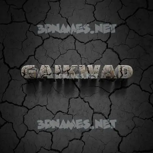 gaikwad in Cracked Stone style - 3D name wallpaper gaikwad in Cracked Stone style - 3D name wallpaper