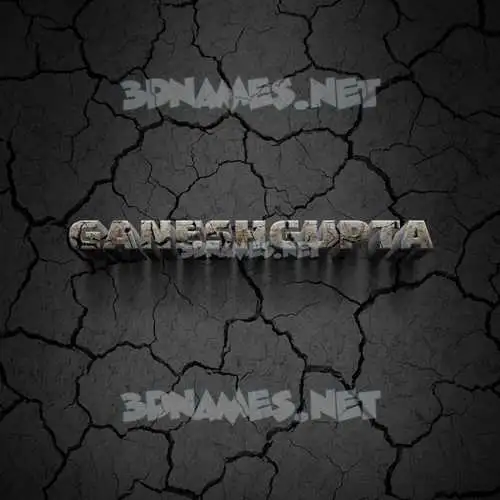 ganeshgupta in Cracked Stone style - 3D name wallpaper ganeshgupta in Cracked Stone style - 3D name wallpaper