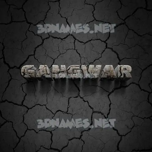 gangwar in Cracked Stone style - 3D name wallpaper gangwar in Cracked Stone style - 3D name wallpaper