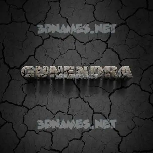 gunendra in Cracked Stone style - 3D name wallpaper gunendra in Cracked Stone style - 3D name wallpaper
