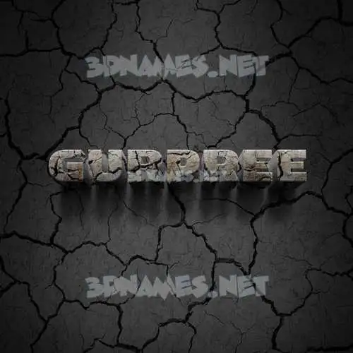 gurpree in Cracked Stone style - 3D name wallpaper gurpree in Cracked Stone style - 3D name wallpaper