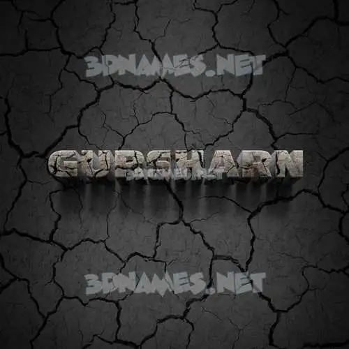 gursharn in Cracked Stone style - 3D name wallpaper gursharn in Cracked Stone style - 3D name wallpaper