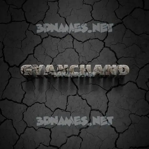 gyanchand in Cracked Stone style - 3D name wallpaper gyanchand in Cracked Stone style - 3D name wallpaper
