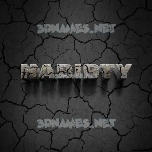 habibty in Cracked Stone style - 3D name wallpaper habibty in Cracked Stone style - 3D name wallpaper