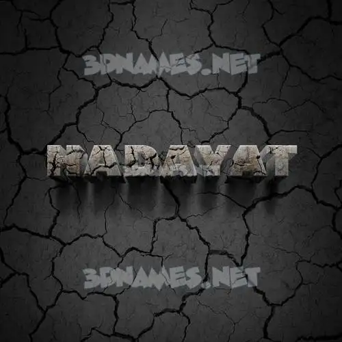hadayat in Cracked Stone style - 3D name wallpaper hadayat in Cracked Stone style - 3D name wallpaper