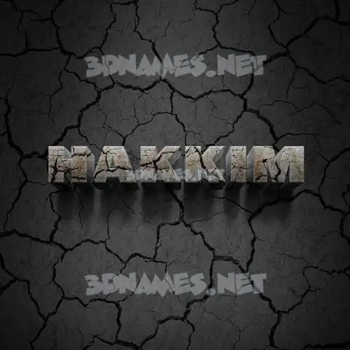 hakkim in Cracked Stone style - 3D name wallpaper hakkim in Cracked Stone style - 3D name wallpaper