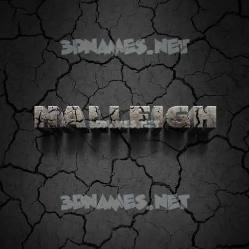 halleigh in Cracked Stone style - 3D name wallpaper halleigh in Cracked Stone style - 3D name wallpaper