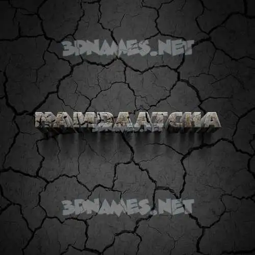 hamdaatcha in Cracked Stone style - 3D name wallpaper hamdaatcha in Cracked Stone style - 3D name wallpaper