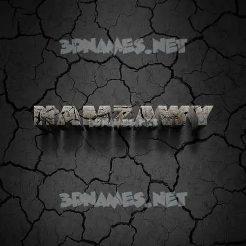 hamzawy in Cracked Stone style - 3D name wallpaper hamzawy in Cracked Stone style - 3D name wallpaper