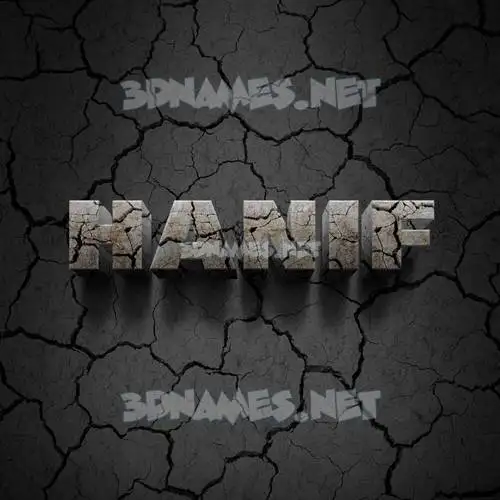 hanif in Cracked Stone style - 3D name wallpaper hanif in Cracked Stone style - 3D name wallpaper