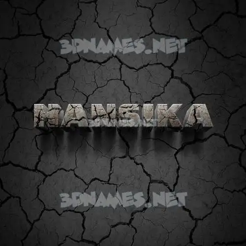 hansika in Cracked Stone style - 3D name wallpaper hansika in Cracked Stone style - 3D name wallpaper