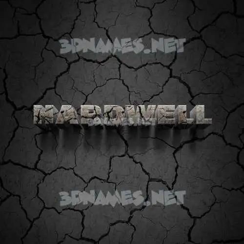 hardwell in Cracked Stone style - 3D name wallpaper hardwell in Cracked Stone style - 3D name wallpaper