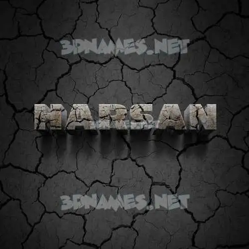 harsan in Cracked Stone style - 3D name wallpaper harsan in Cracked Stone style - 3D name wallpaper