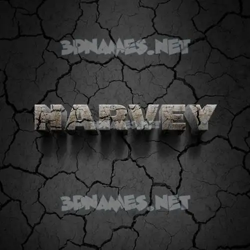 harvey in Cracked Stone style - 3D name wallpaper harvey in Cracked Stone style - 3D name wallpaper